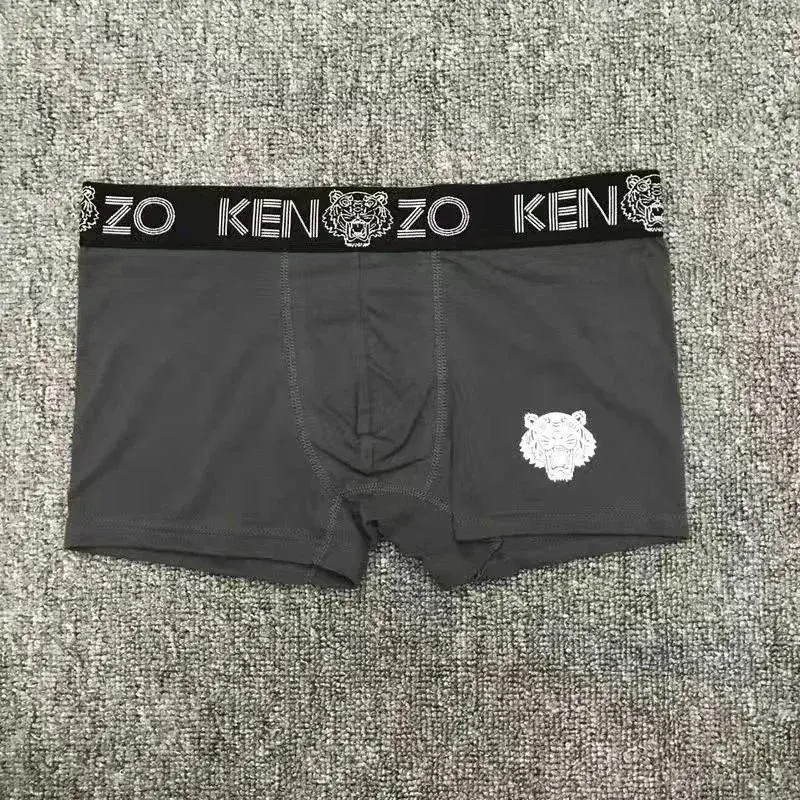 Kenzo Tiger Boxer Briefs Dark Gray
