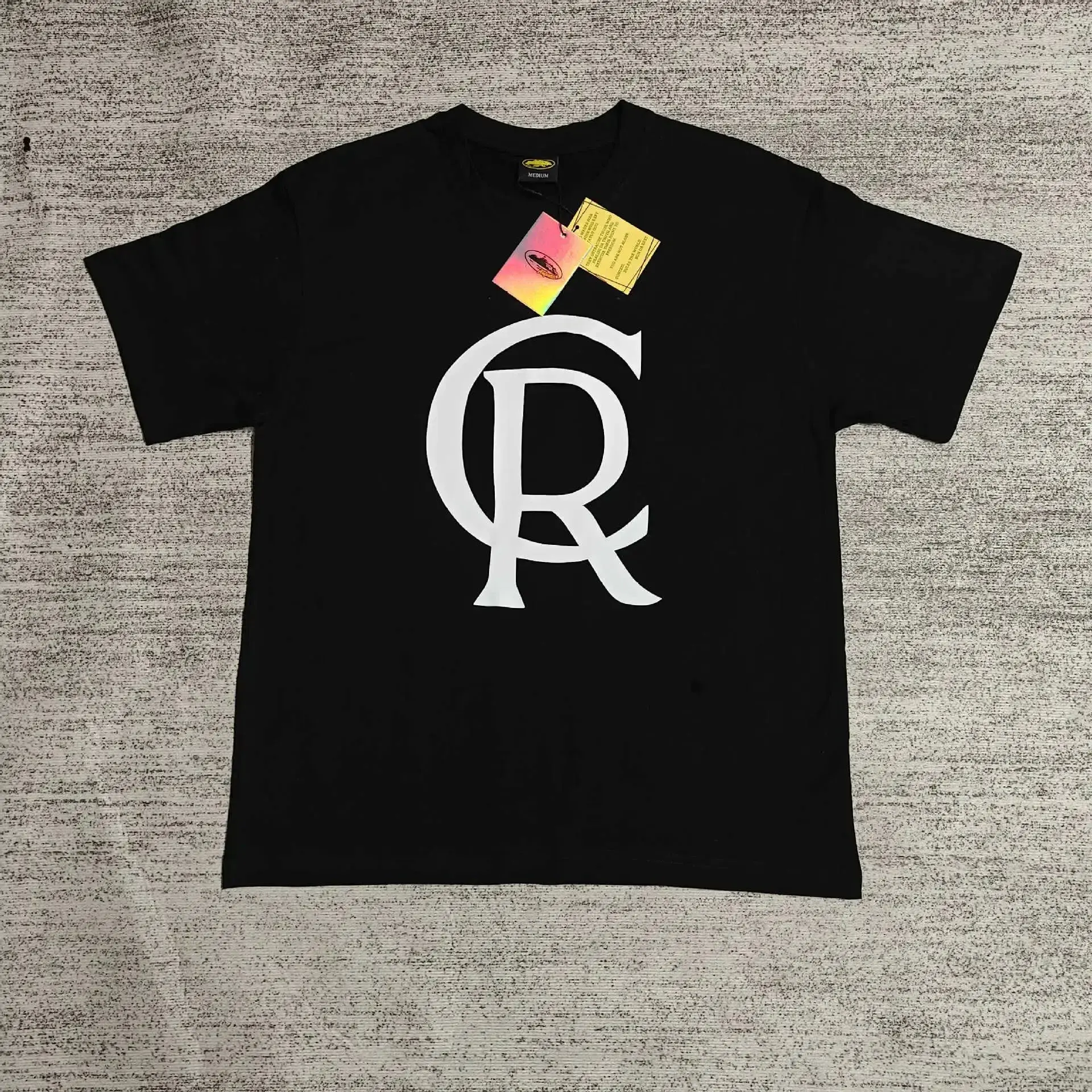 Corteiz CR Logo T-Shirt Black