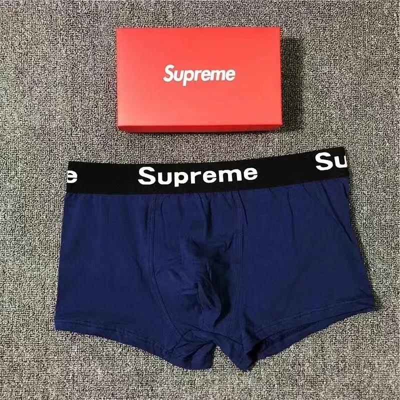 Supreme Navy Blue Boxer Brief