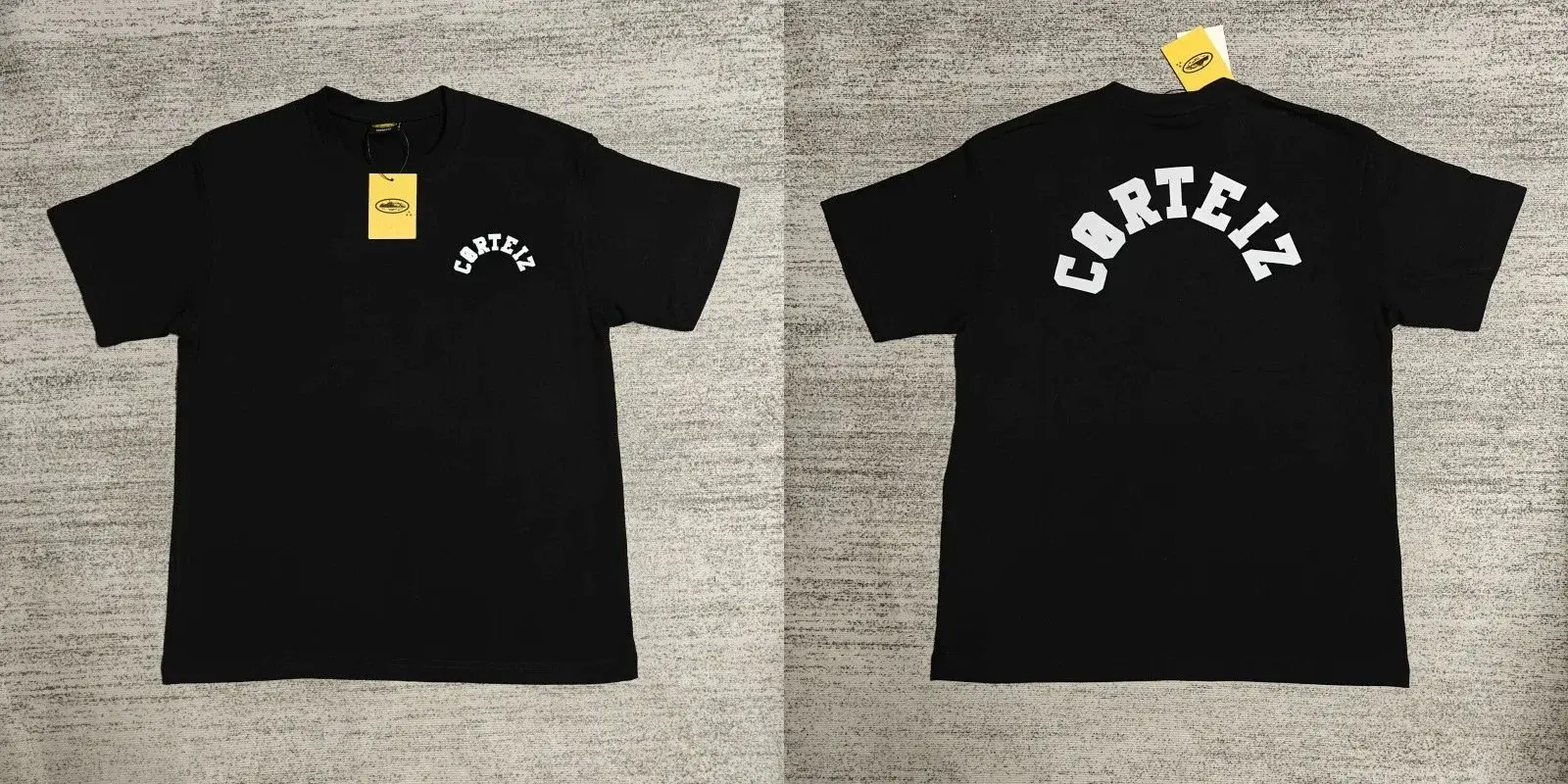 Corteiz Arch Logo T-Shirt Black