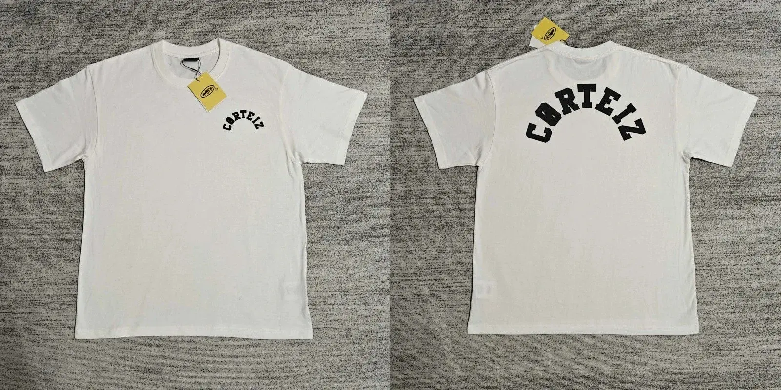 Corteiz Arch Logo T-Shirt White