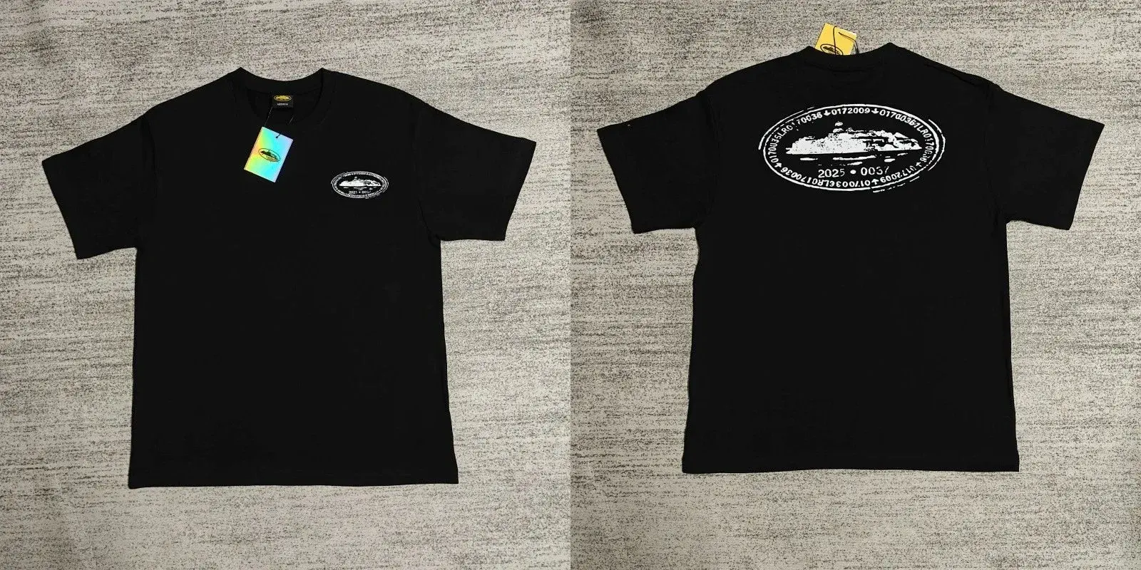 Corteiz Island Stamp T-Shirt Black