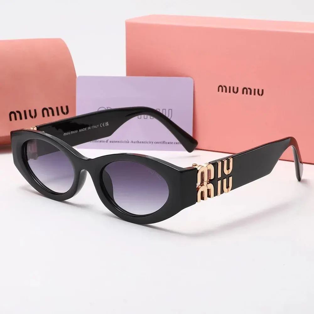 Miu Miu Fashion Trend Sunglasses Black Gradient
