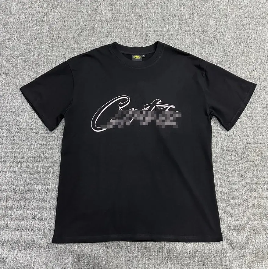 Corteiz T-Shirt Black White