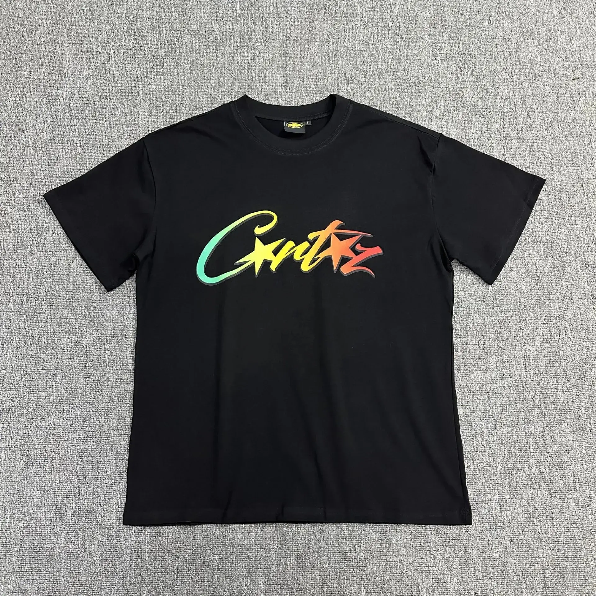 Corteiz T-Shirt Black Multi-Color