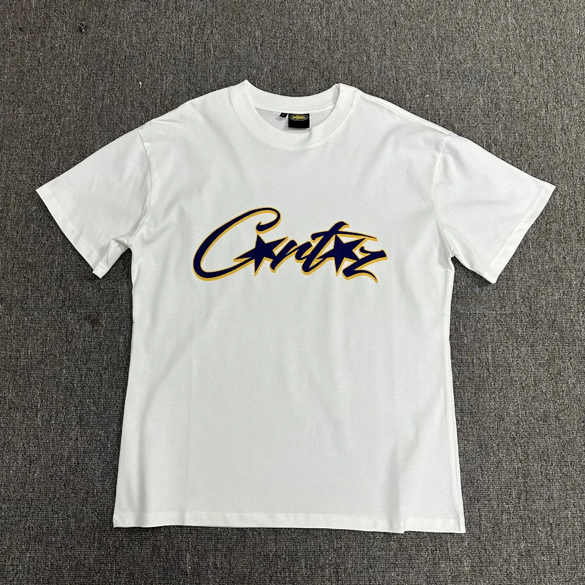 Corteiz T-Shirt White Purple Yellow