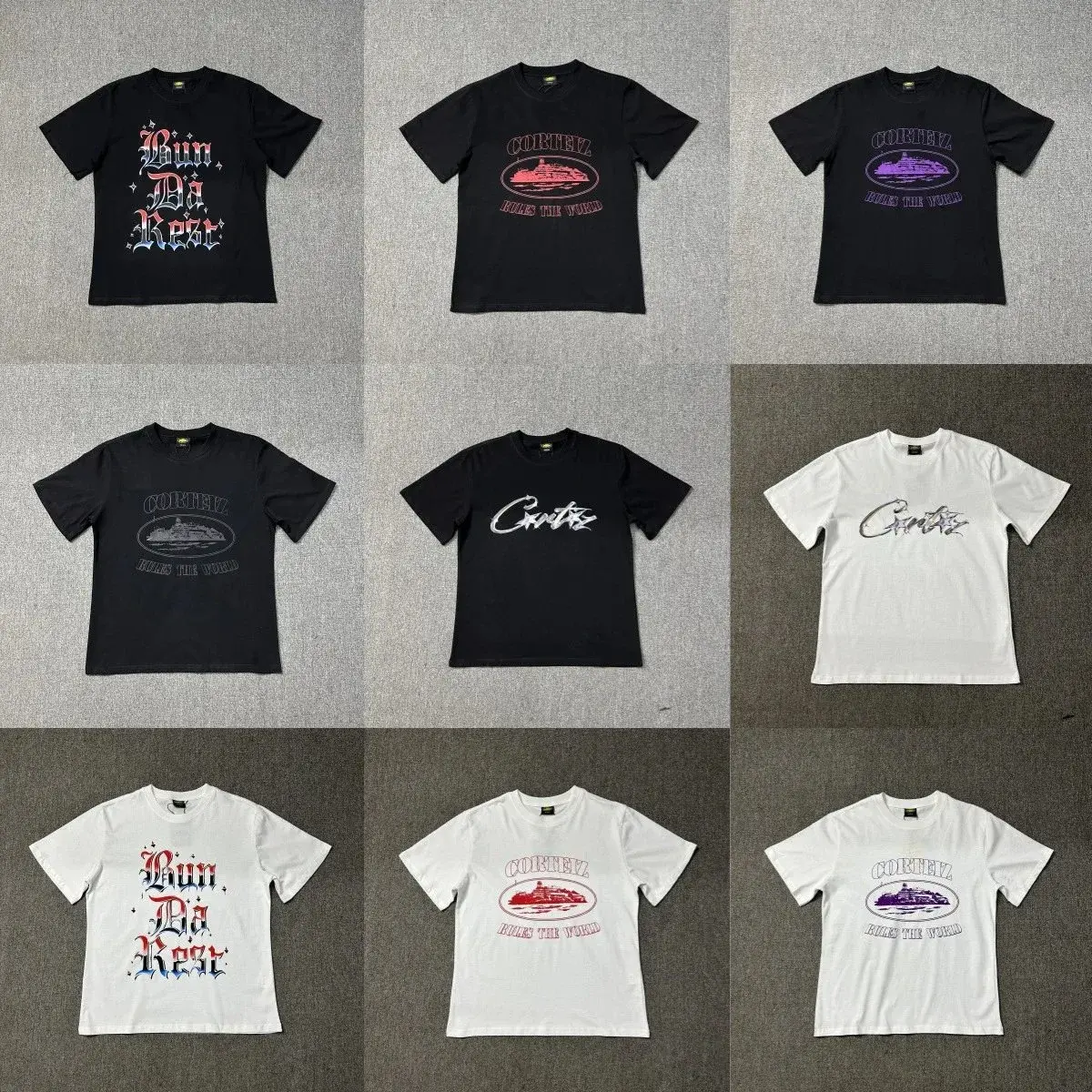 Corteiz Rules The World T-Shirt White