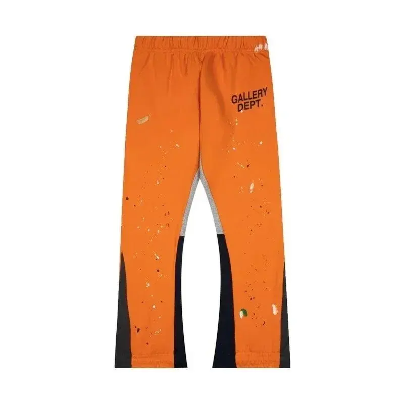 Gallery Dept. Painted Flare Sweatpants Orange