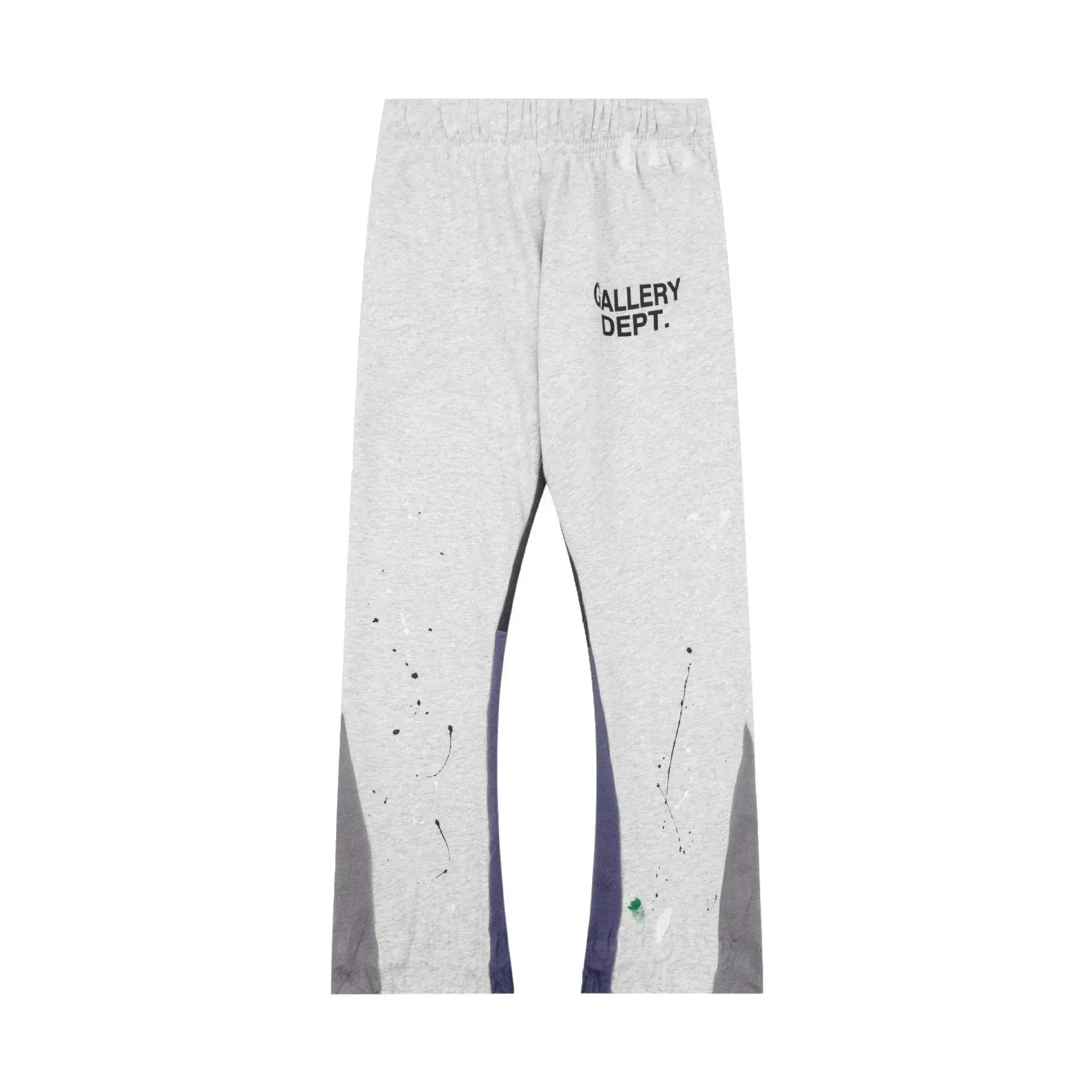 Gallery Dept. Painted Flare Sweatpants Light Gray