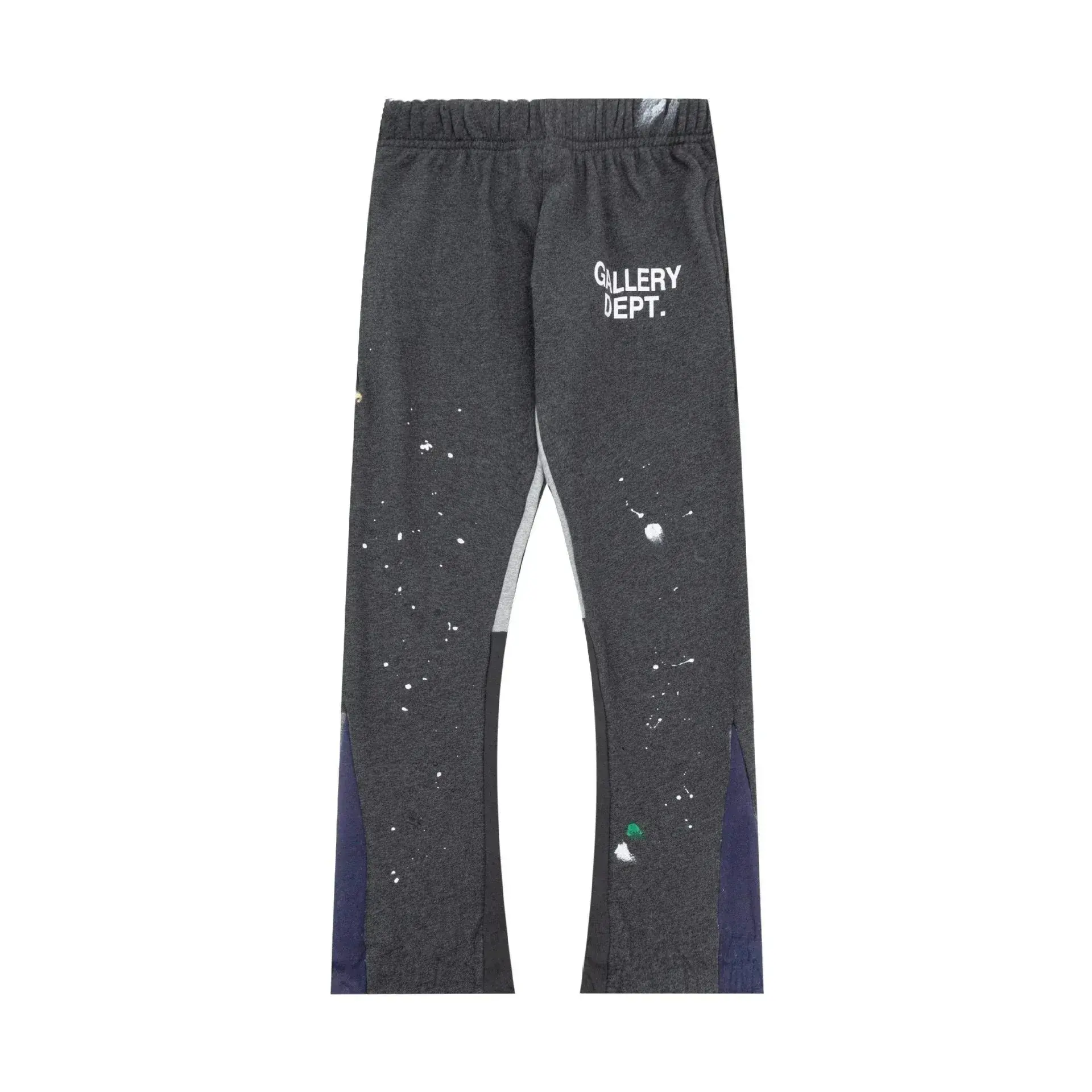 Gallery Dept. Painted Flare Sweatpants Dark Grey