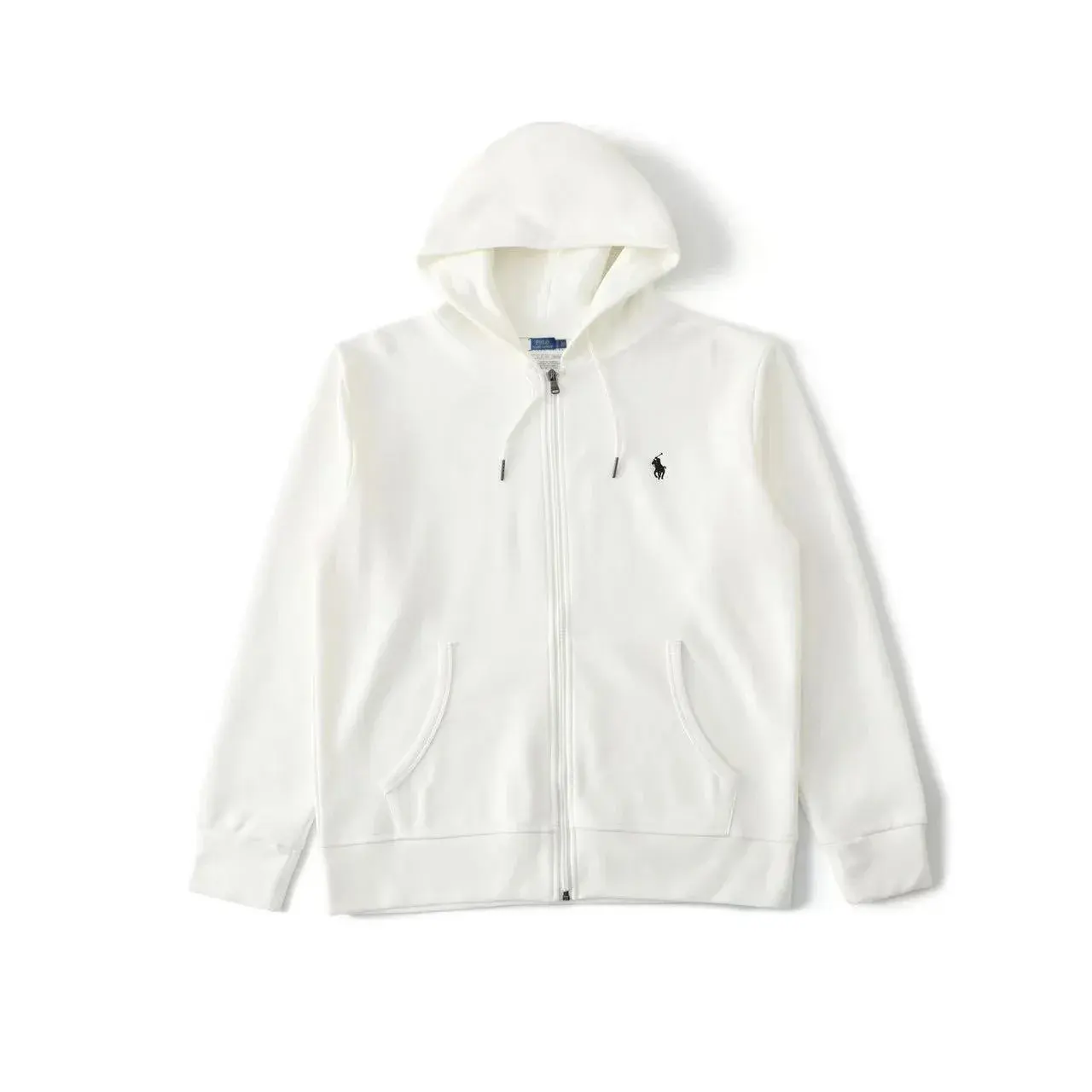 Polo Ralph Lauren Zip-Up Hoodie White