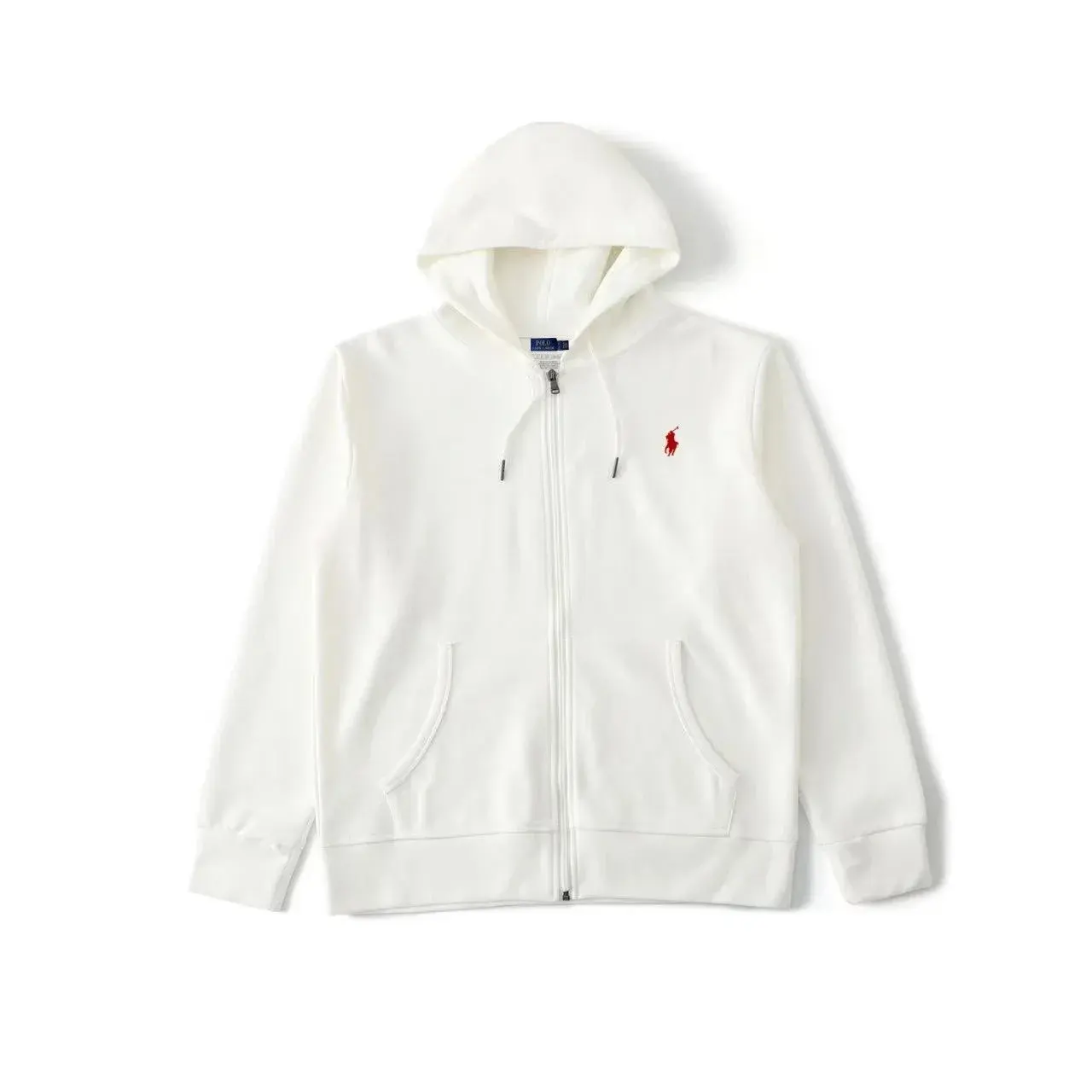 Polo Ralph Lauren Zip-Up Hoodie White