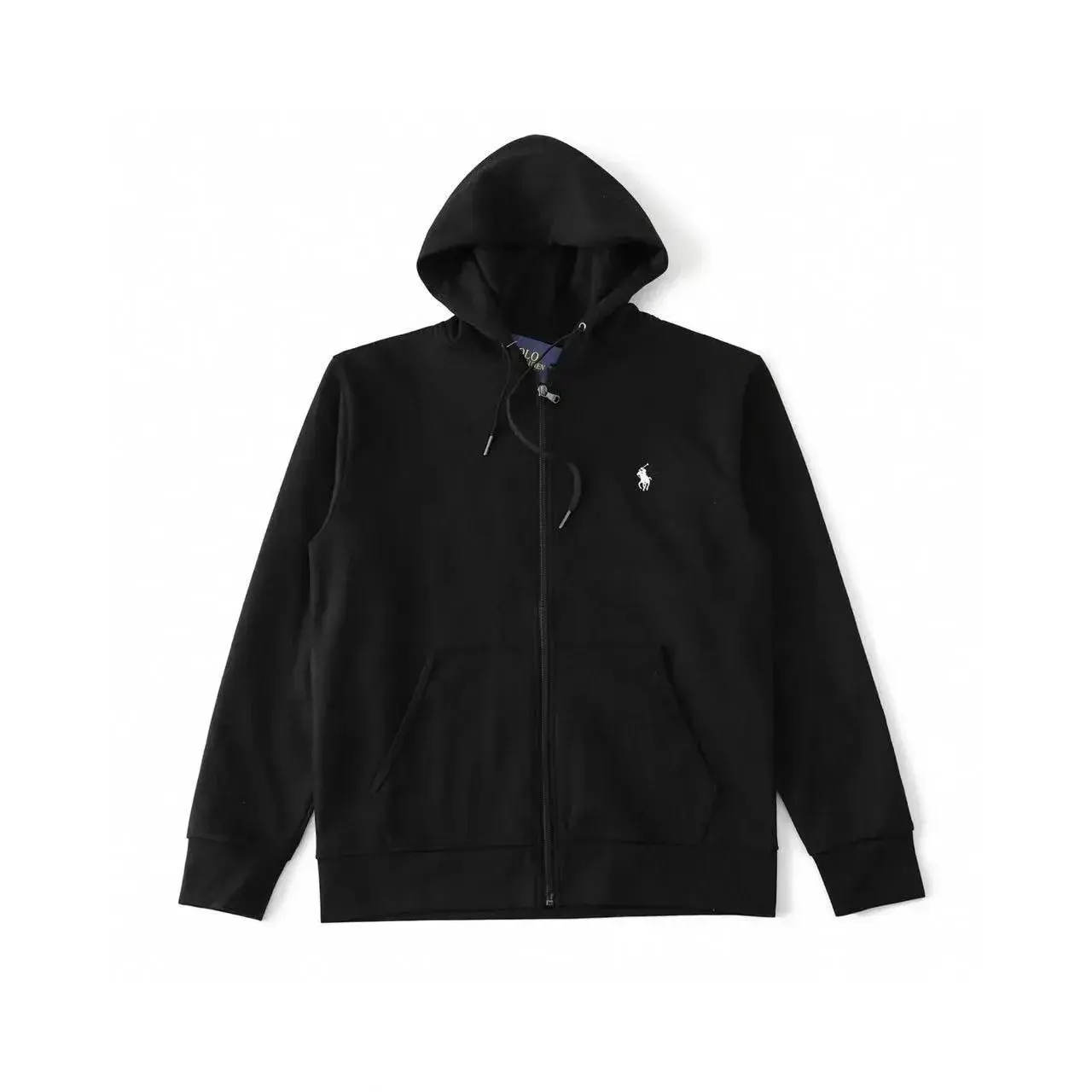 Polo Ralph Lauren Zip-Up Hoodie Black