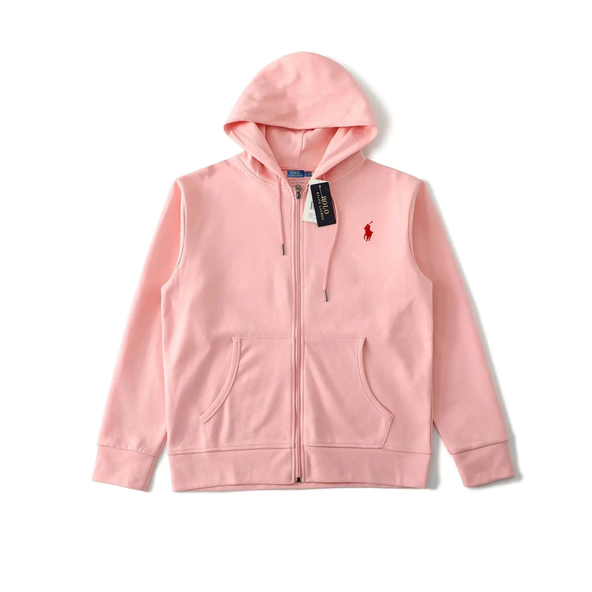 Polo Ralph Lauren Zip-Up Hoodie Pink