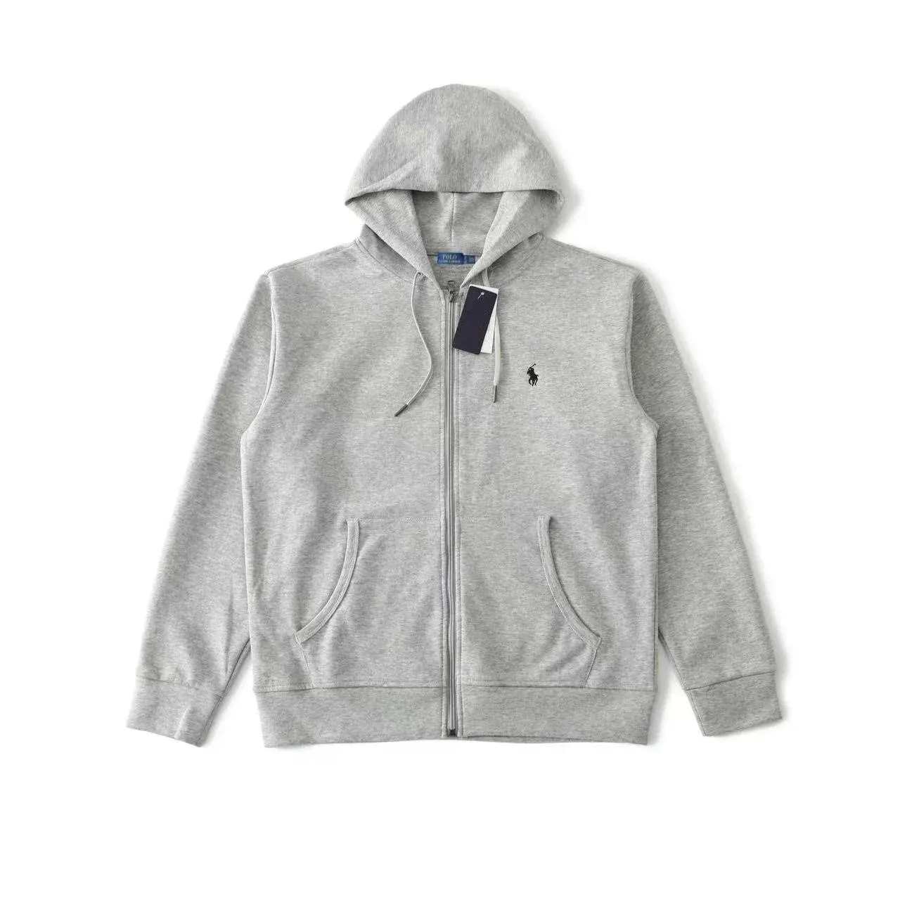 Polo Ralph Lauren Zip-Up Hoodie Grey