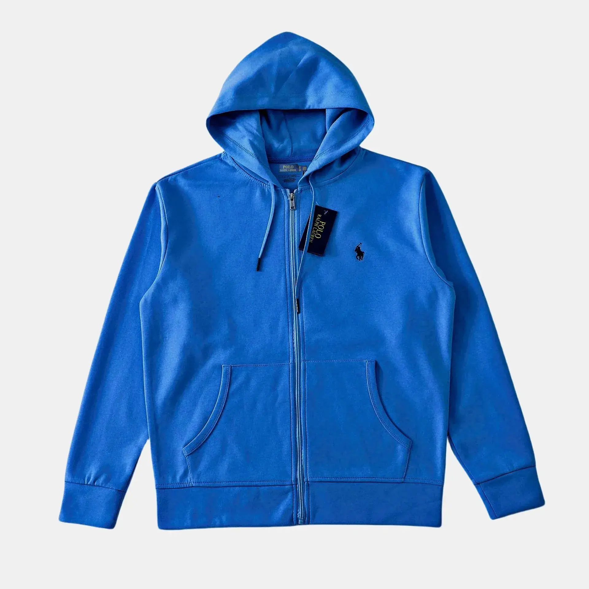 Polo Ralph Lauren Zip-Up Hoodie Blue