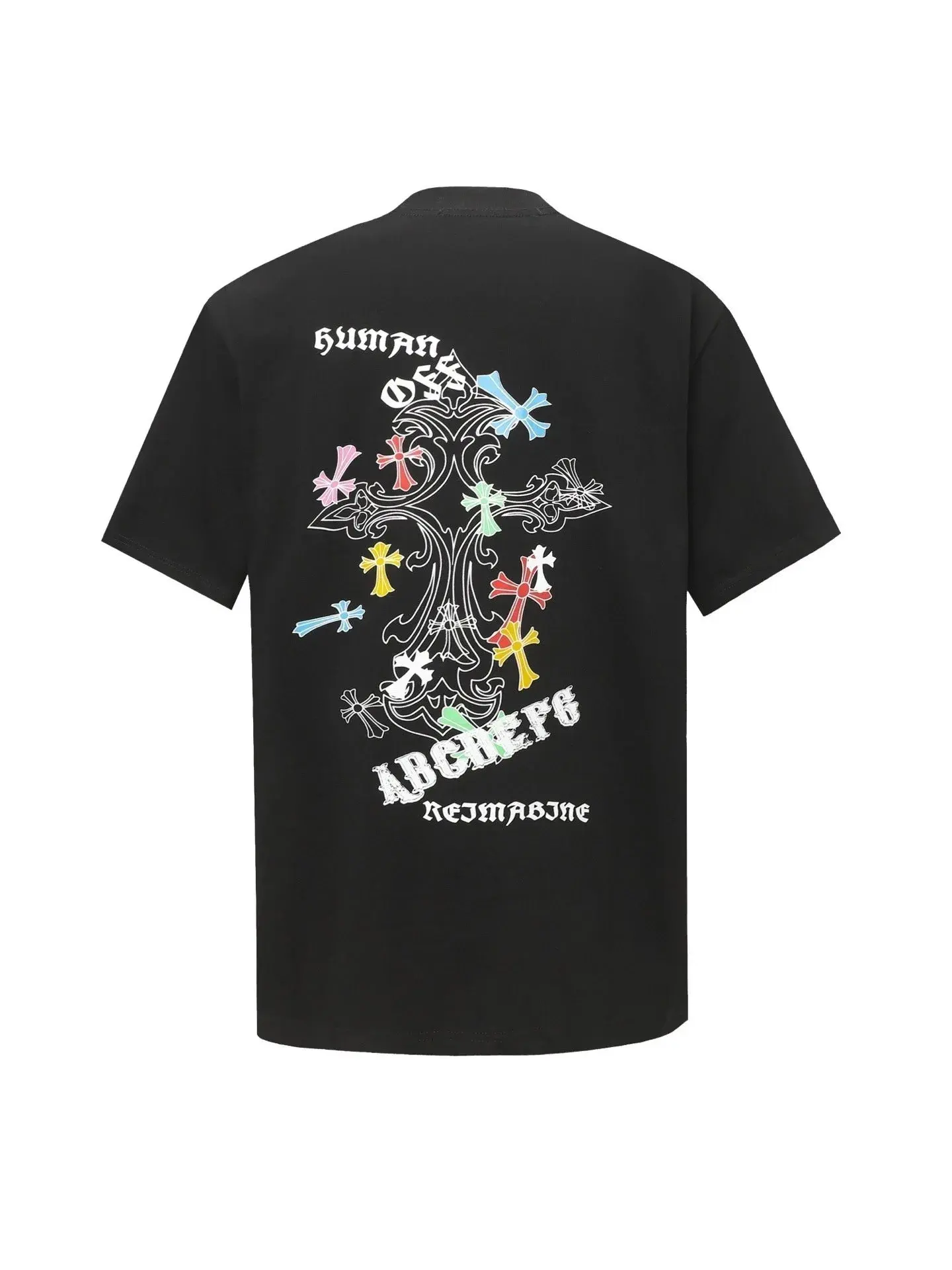 Chrome Hearts Human Off Reimagine T-Shirt Black