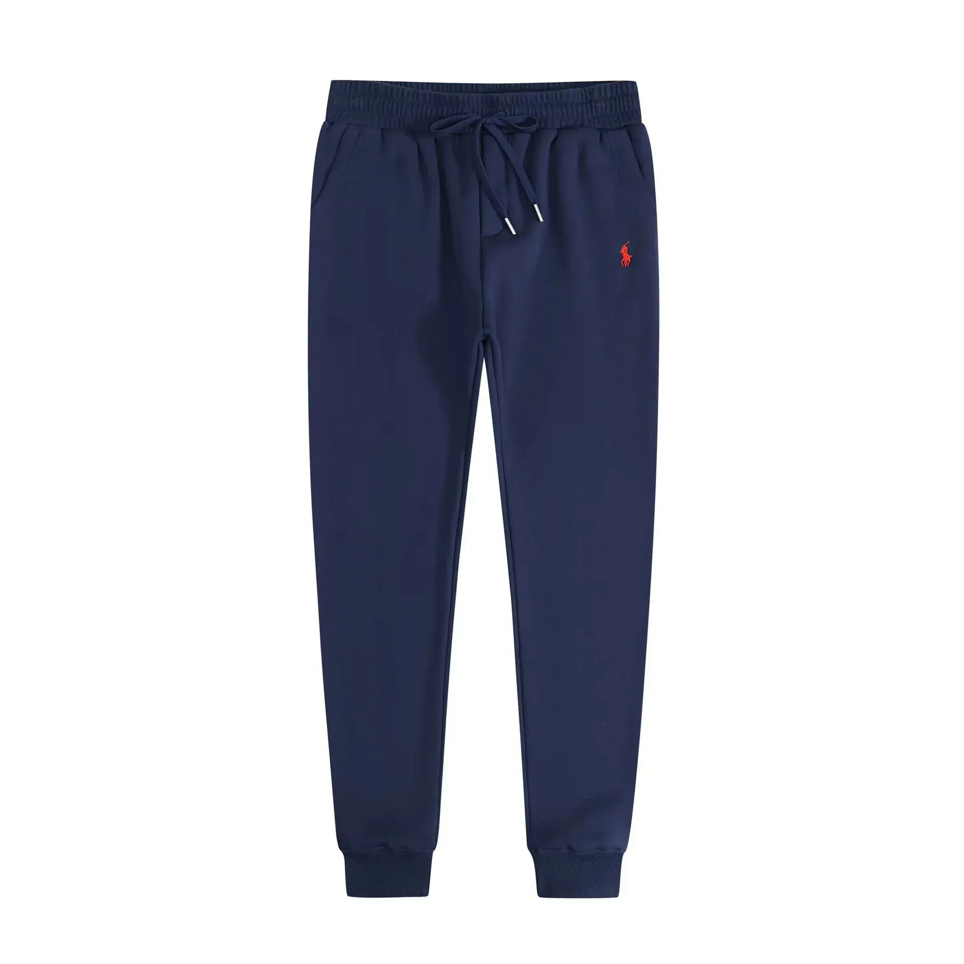 Polo Ralph Lauren Navy Blue Joggers with Red Logo