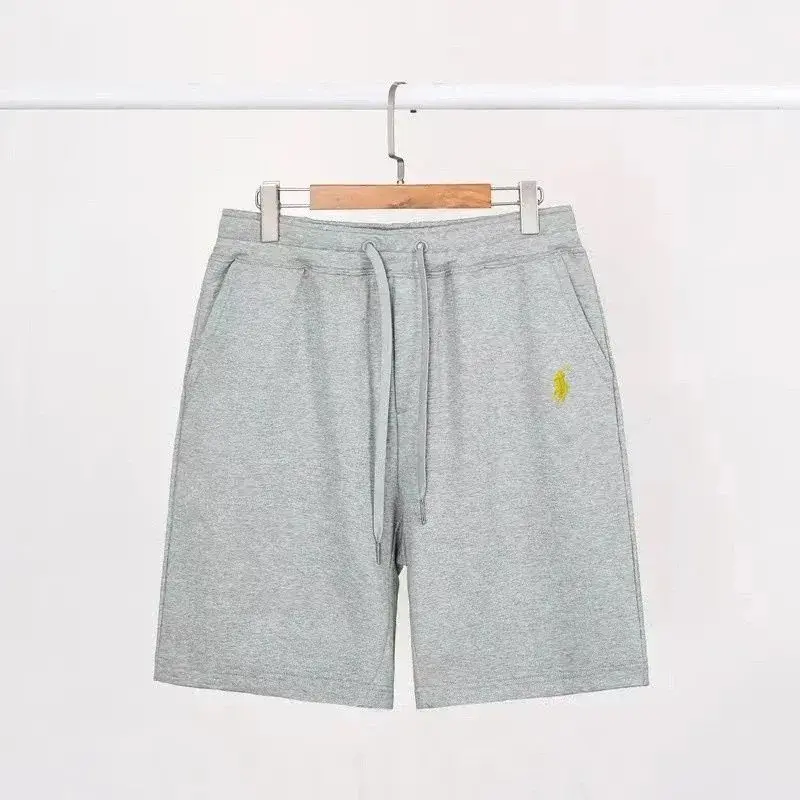 Polo Ralph Lauren Shorts Gray with Gold Logo