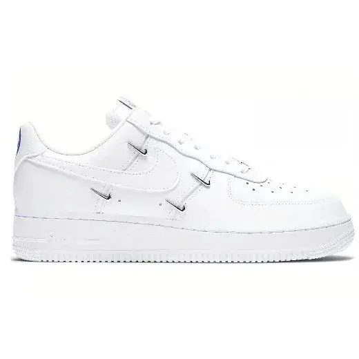 Nike Air Force 1 Low Four Silver Hook White