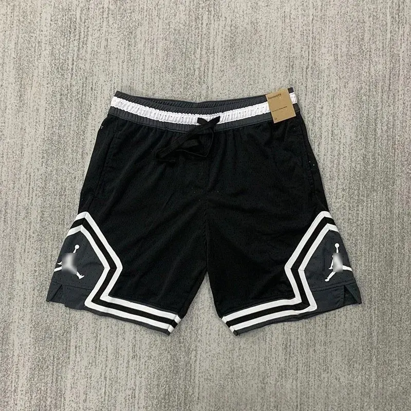 Jordan Diamond Shorts Black Gray