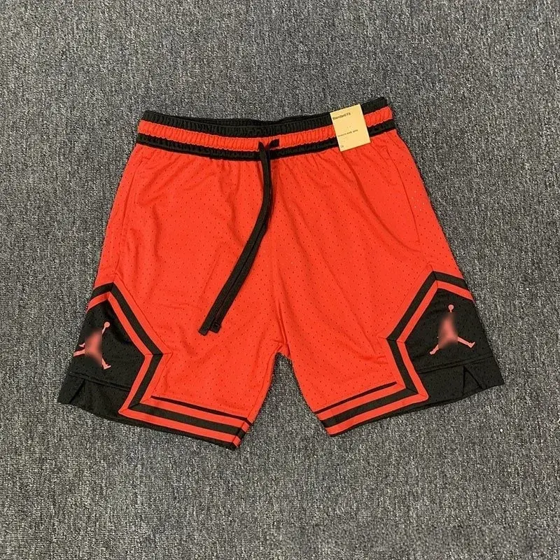 Jordan Diamond Shorts Bright Red