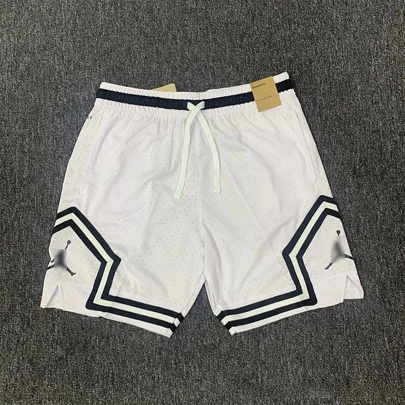 Jordan Diamond Shorts White