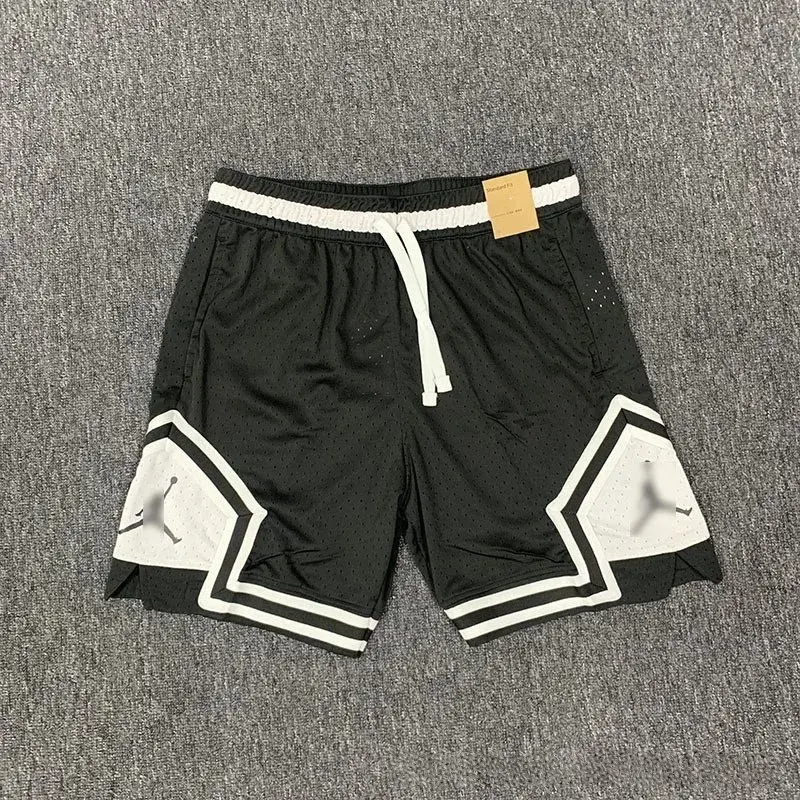 Jordan Diamond Shorts Black White