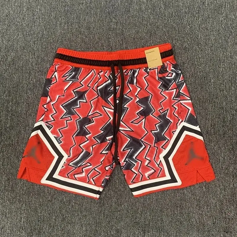Jordan Diamond Lightning Red Shorts