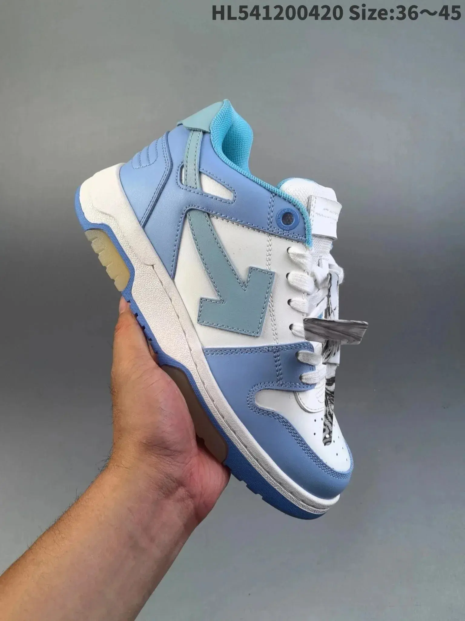 Off-White Out Of Office Light Blue White