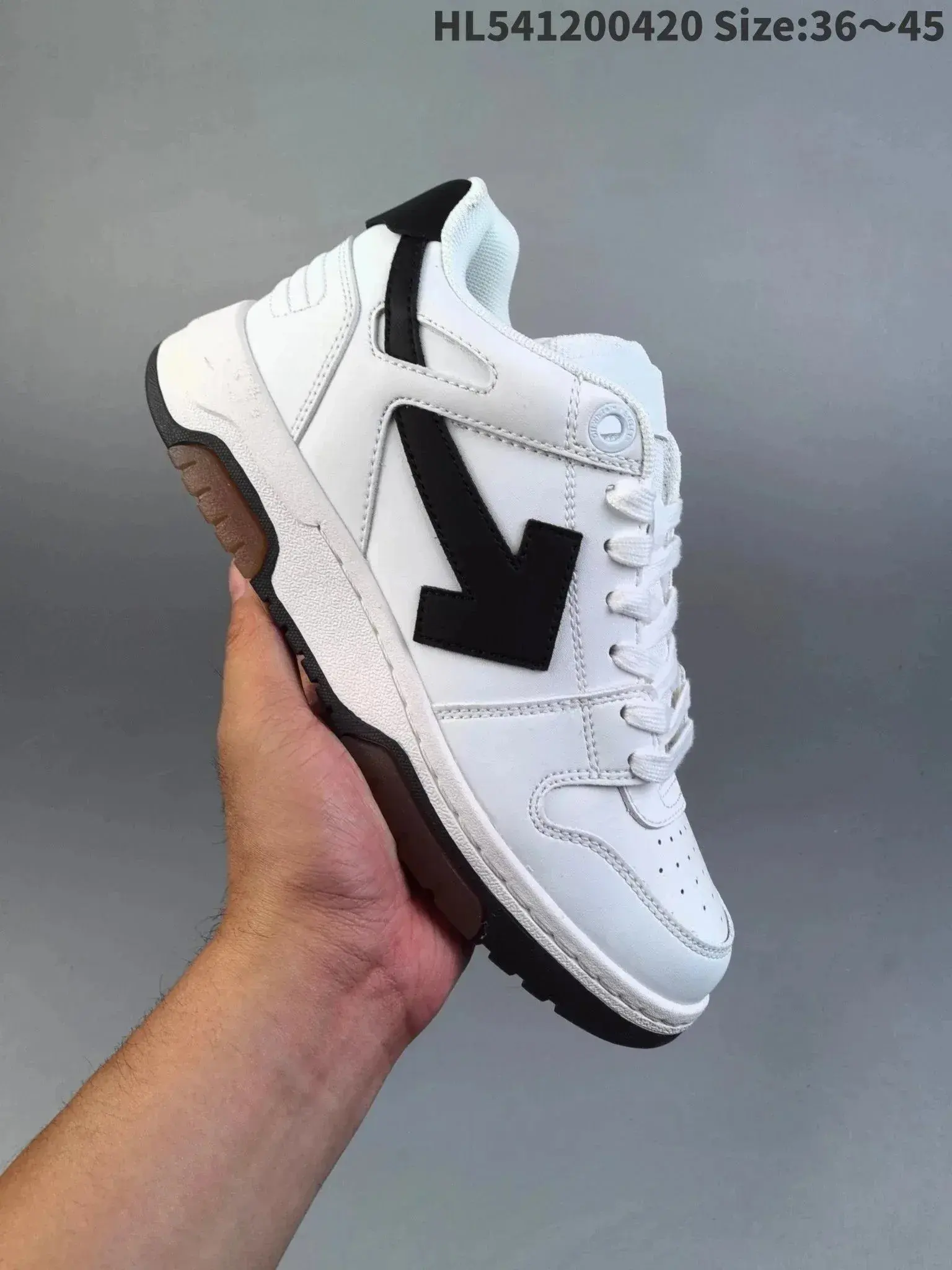 Off-White Out Of Office White Black