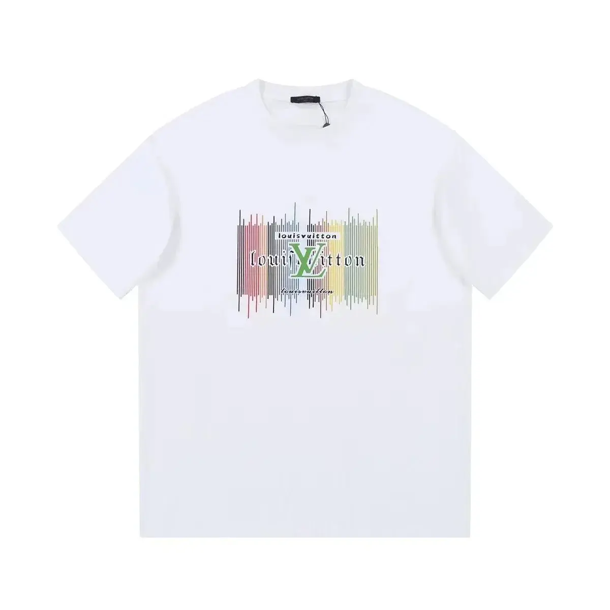 Louis Vuitton Striped Soundwave T-Shirt White