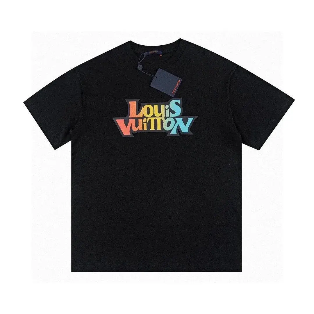 Louis Vuitton Gradient Logo T-Shirt Black