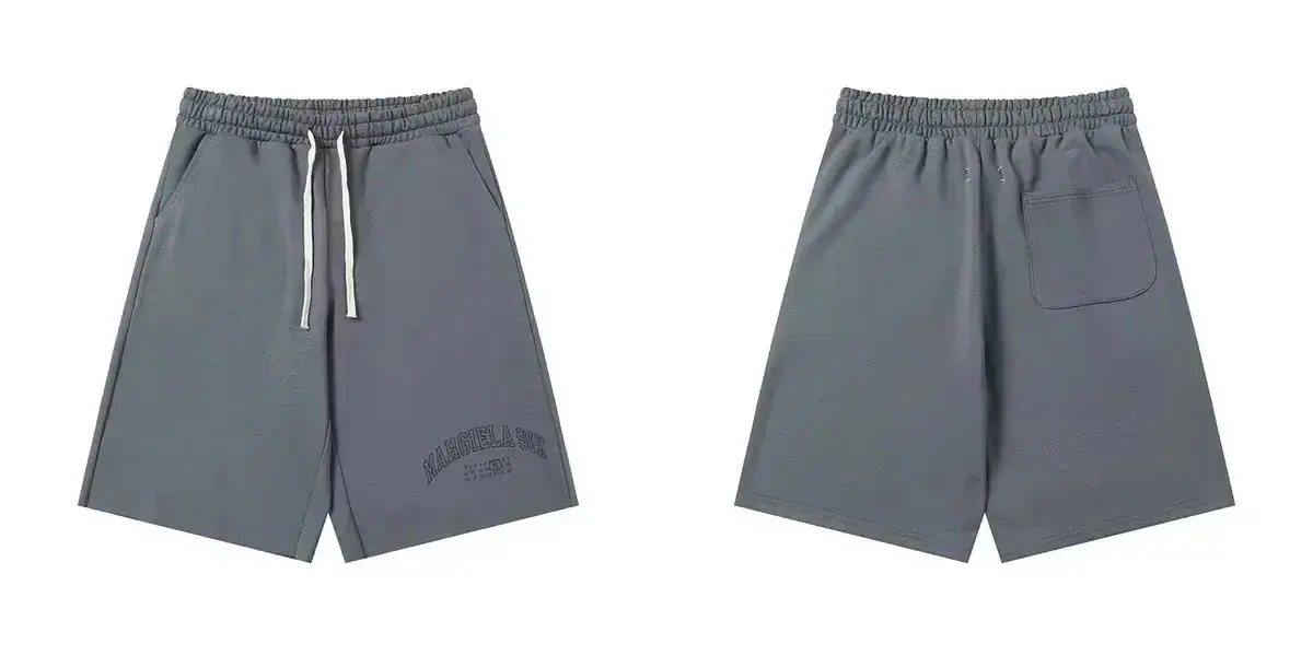 Maison Margiela Numeric Logo Shorts Grey