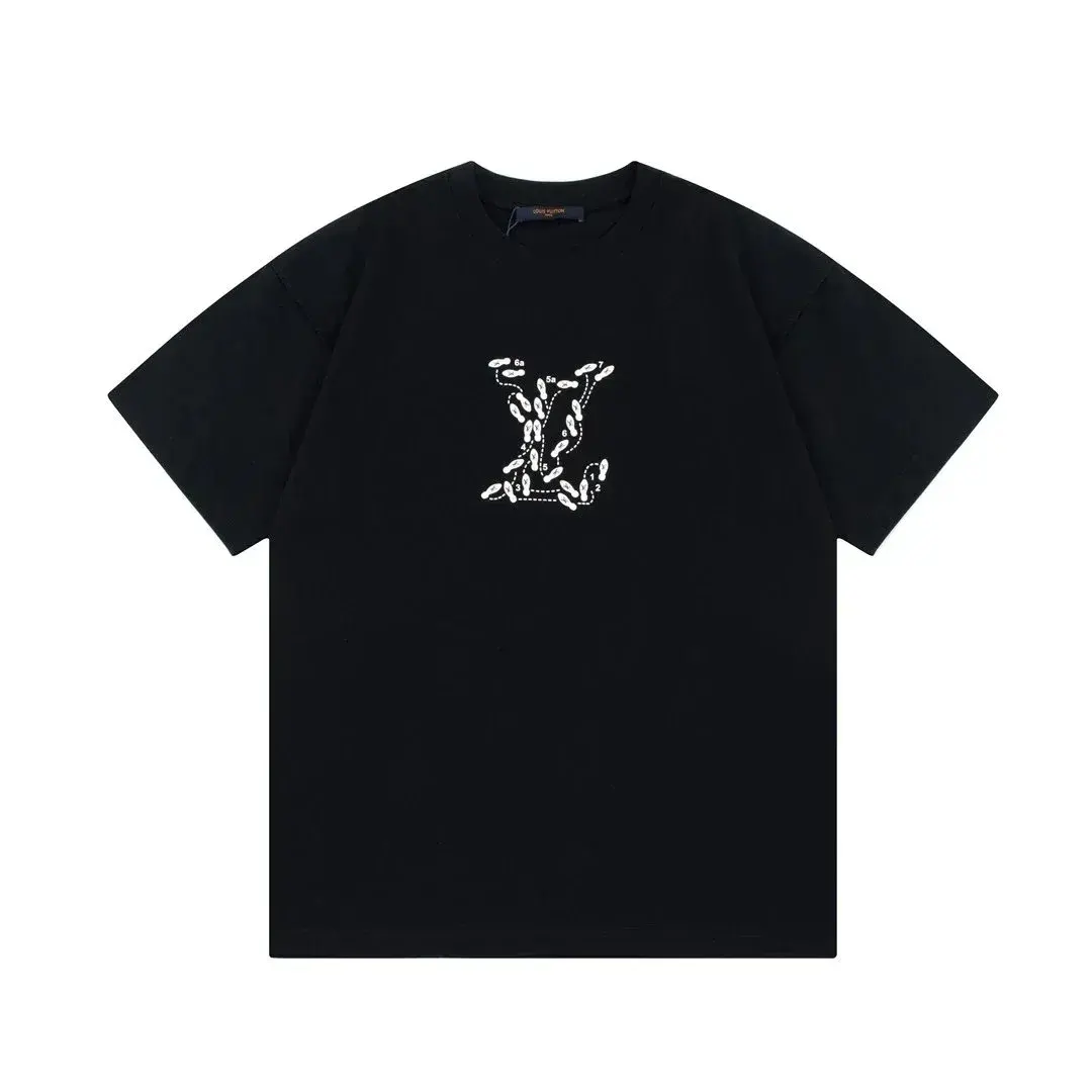 Louis Vuitton Footsteps Monogram T-Shirt Black
