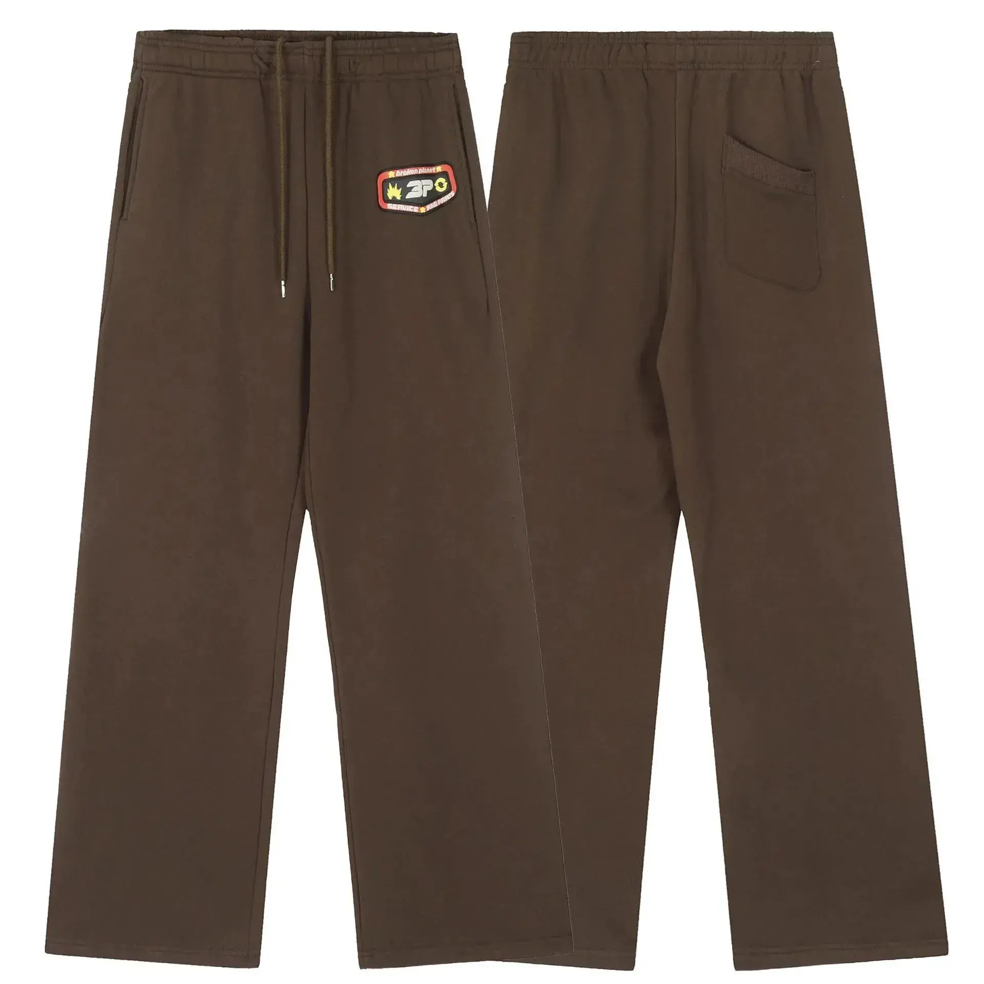 Broken Planet Brown Sweatpants