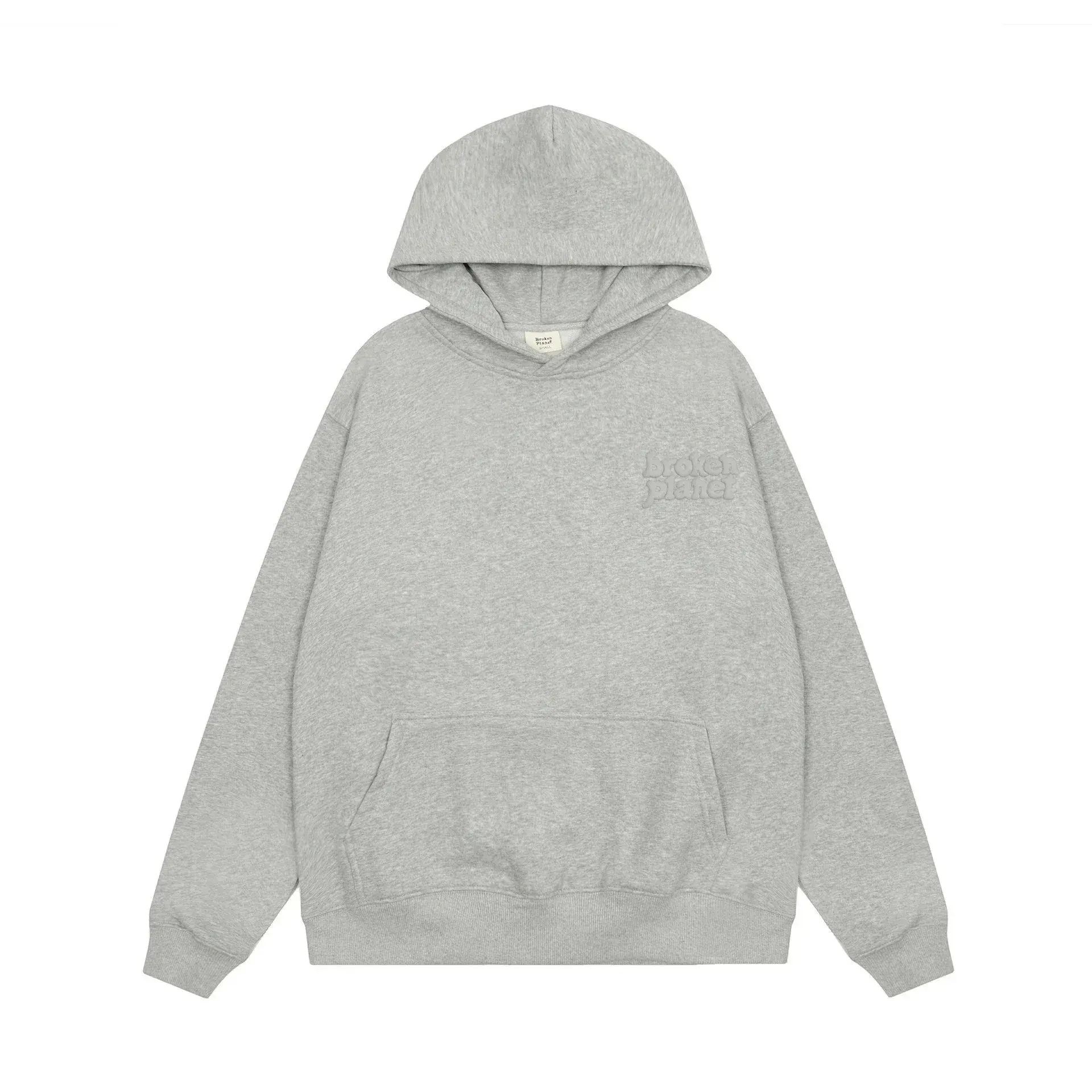 Broken Planet Hoodie Grey