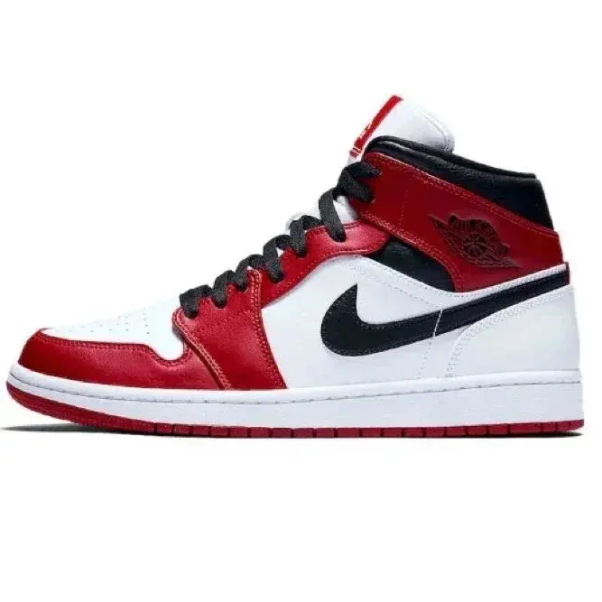 Air Jordan 1 Mid Chicago Black Toe