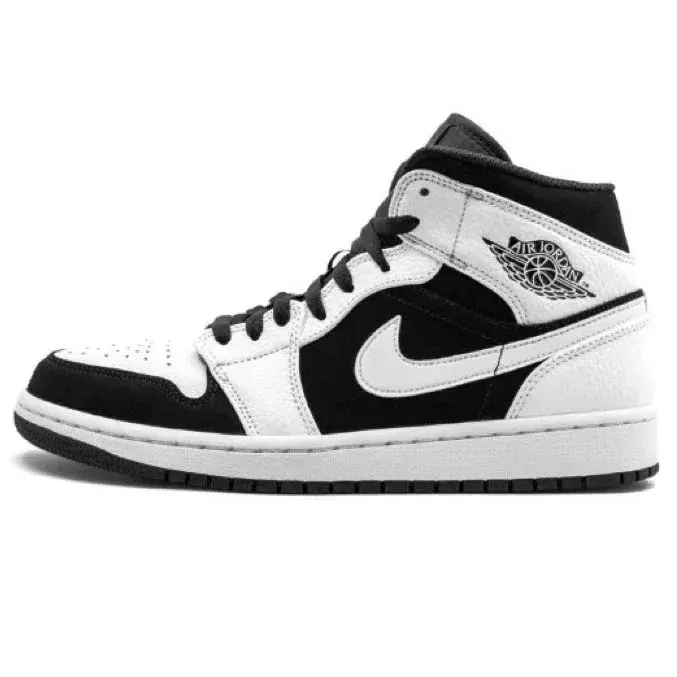 Air Jordan 1 Mid White Black Panda