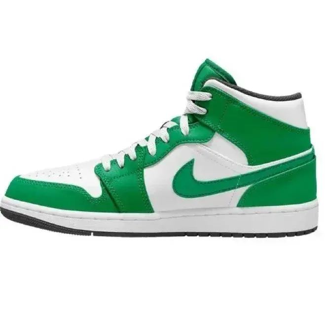 Air Jordan 1 Mid Lucky Green