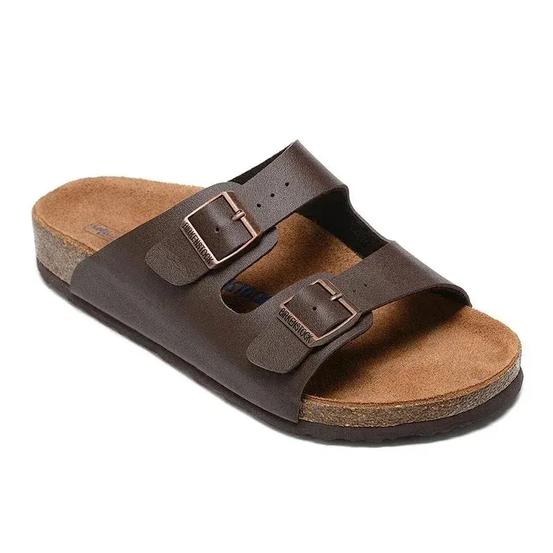 Birkenstock Arizona Suede Leather Sandals Mocha