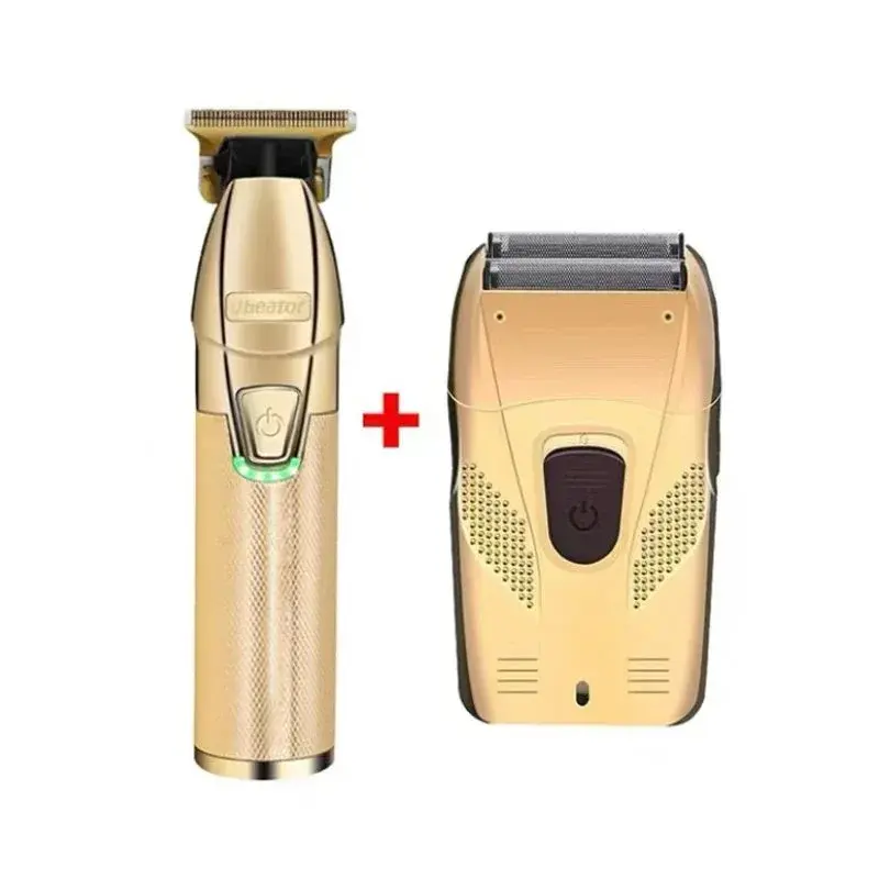Ubeator Hair Trimmer and Shaver Set Gold