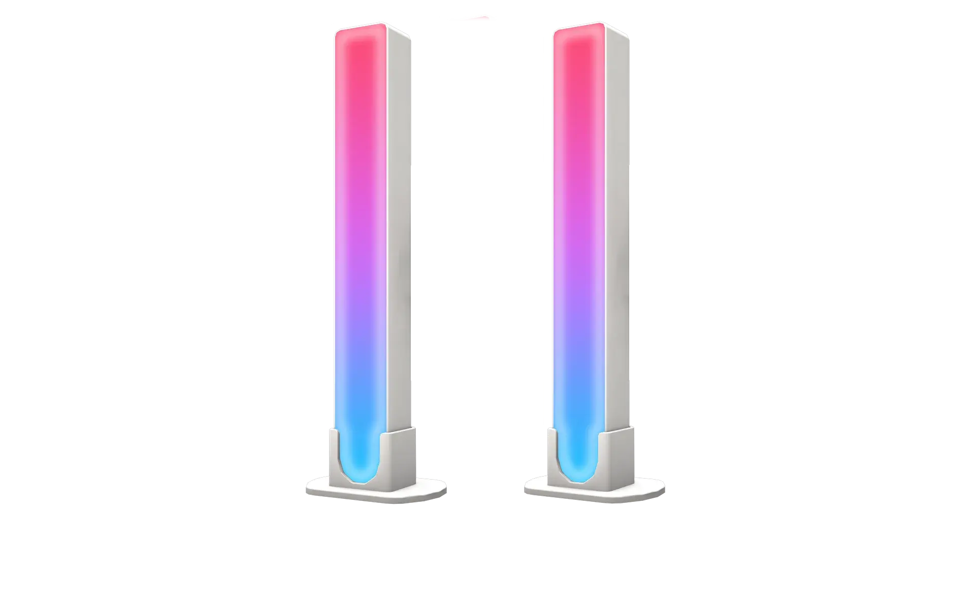 Generic Bluetooth RGB Atmosphere Light Bar White