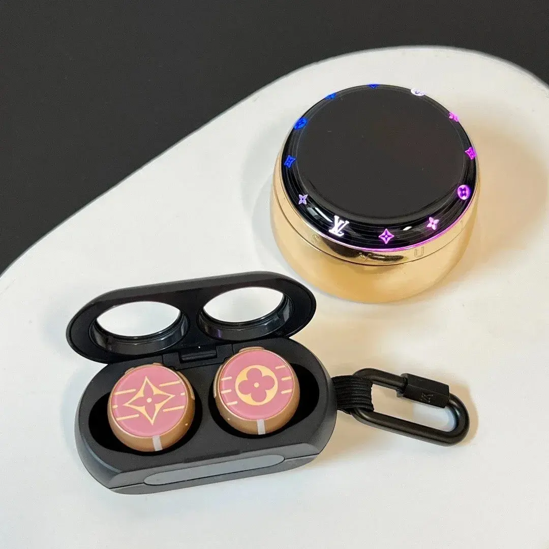Louis Vuitton Horizon Wireless Earphones Pink Monogram