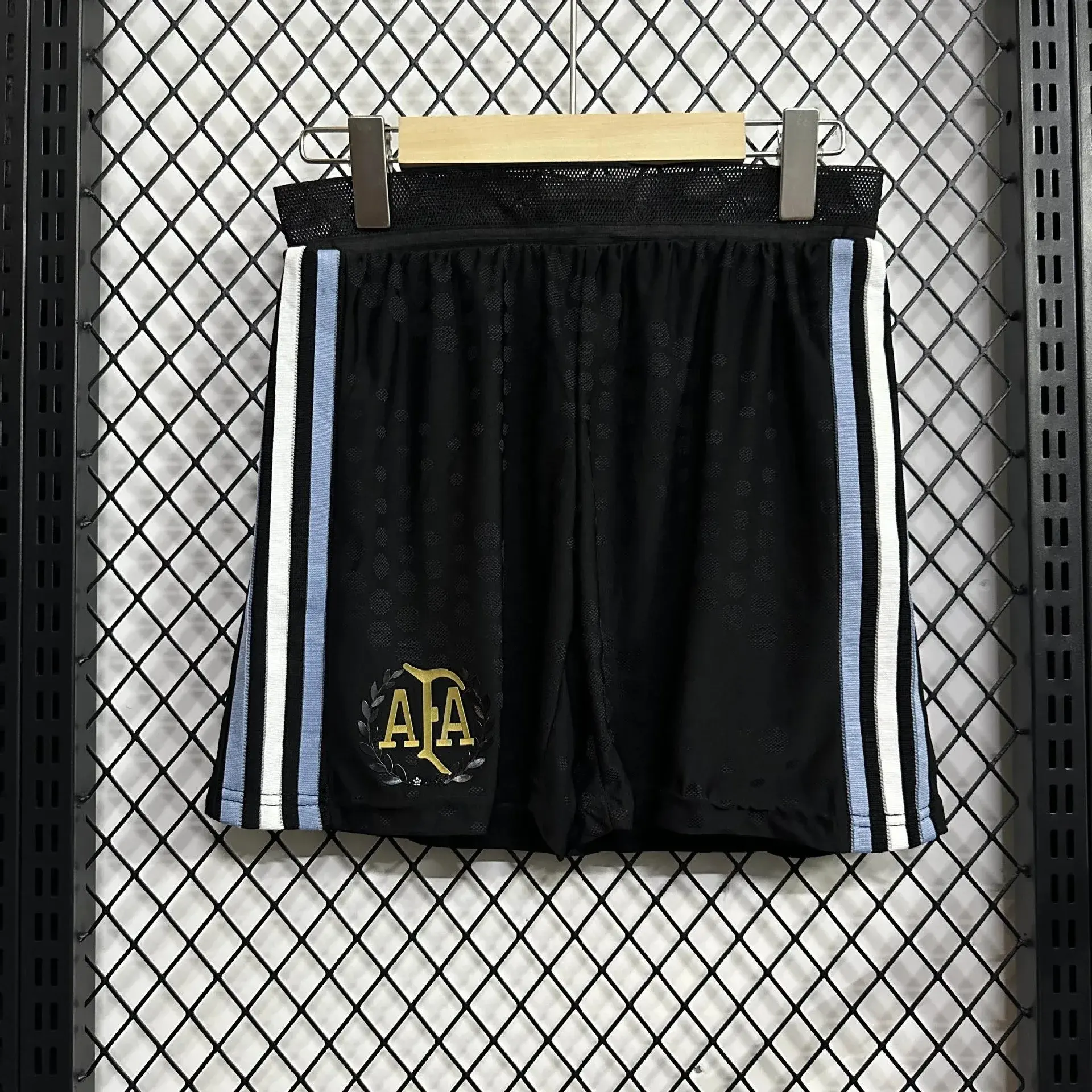 Adidas Argentina AFA Black Soccer Shorts