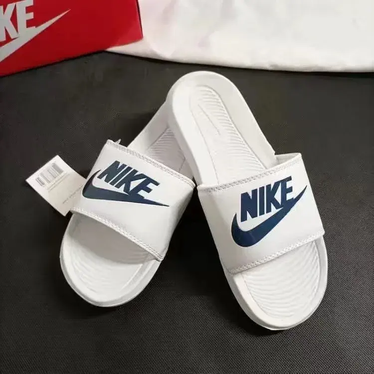Nike VICTORI ONE Slide White Blue
