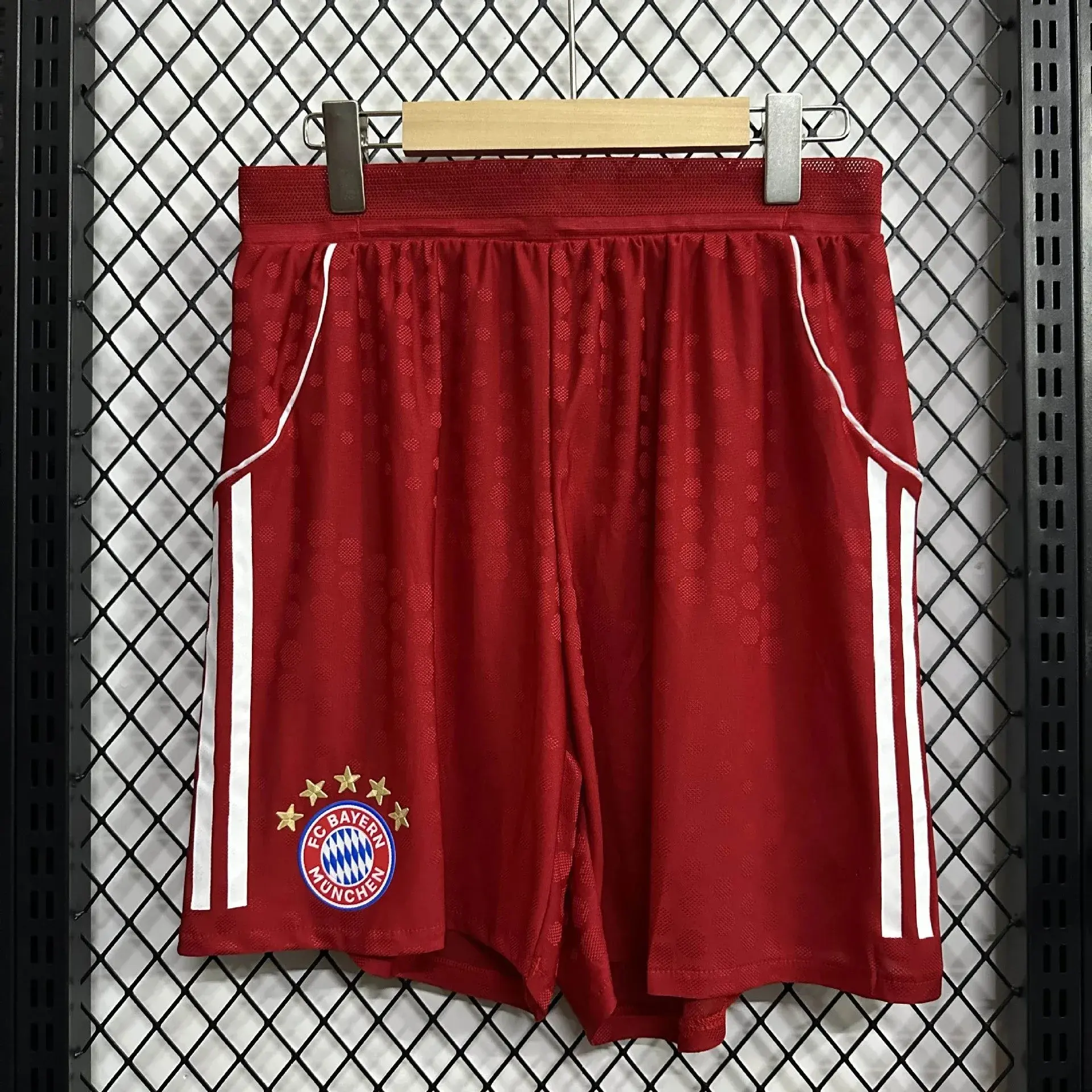 Adidas Bayern Munich Red Soccer Shorts