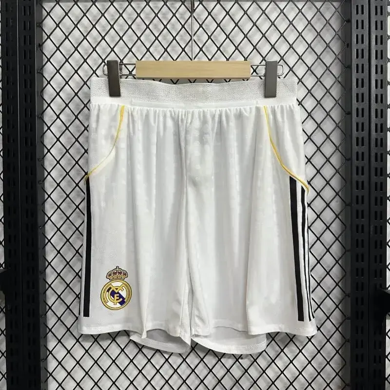Adidas Real Madrid White Soccer Shorts