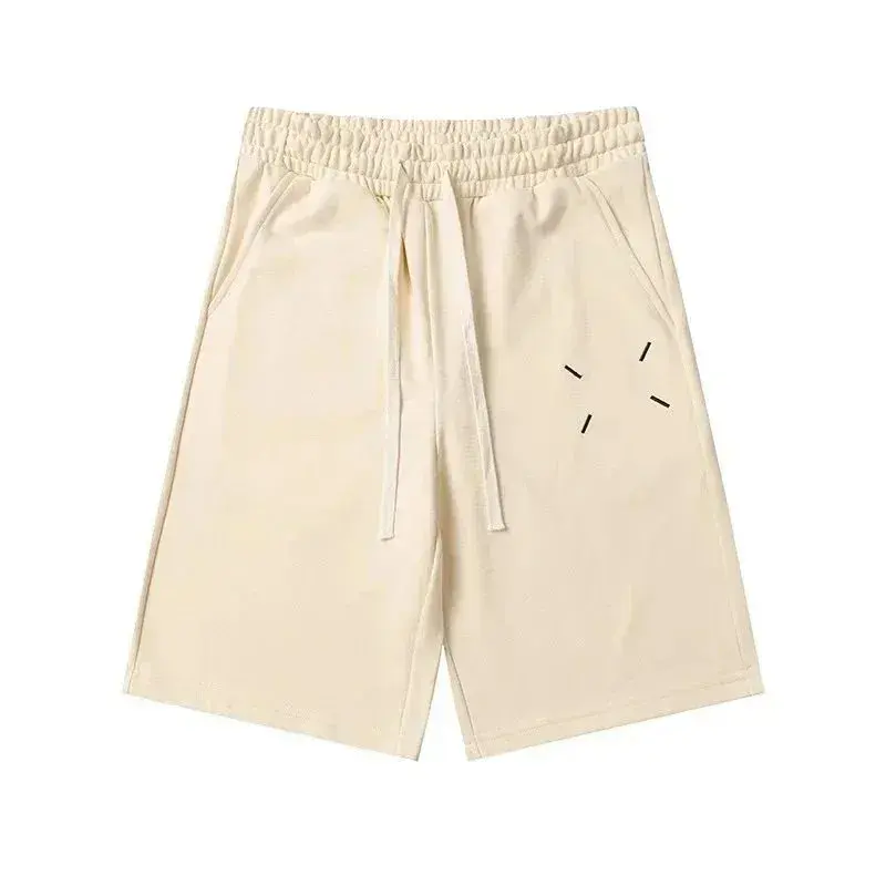 Maison Margiela Number Print Shorts Apricot