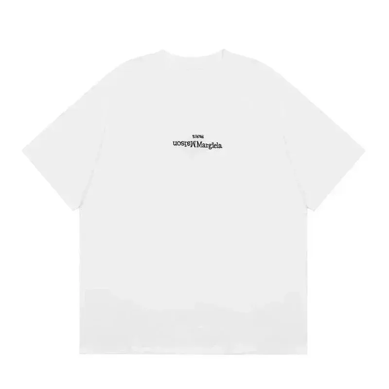 MM6 Maison Margiela Upside Down Logo T-Shirt White